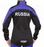 Куртка разминочная RAY, модель Pro Race (Woman), цвет фиолетовый/черный, размер 52 (XXL)