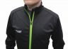 Куртка разминочная RAY, модель Casual (Kid), цвет черный/зеленый, размер 40 (рост 146-152 см)