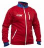 Куртка разминочная RAY, модель Star (Kid), цвет красный/синий белая молния, размер 38 (рост 140-146 см)