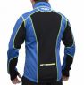 Куртка разминочная RAY, модель Star (Unisex), цвет синий/черный/желтый размер 44 (XS)