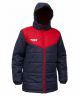 Куртка утеплённая RAY, модель Экип (Kid), цвет темно-синий/красный, размер 36 (рост 135-140 см)