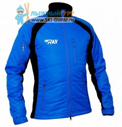 Куртка утеплённая RAY, модель Outdoor (Unisex), цвет синий/черный, размер 56 (XXXL)