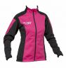 Куртка разминочная RAY, модель Pro Race (Woman), цвет малиновый/черный, размер 46 (M)