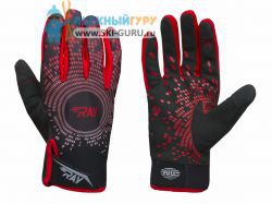 Лыжные перчатки RAY модель Race красные размер XL