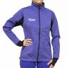Куртка разминочная RAY, модель Star (Girl), цвет фиолетовый/черный, размер 38 (рост 140-146 см)