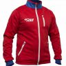 Куртка разминочная RAY, модель Star (Unisex), цвет красный/синий белая молния размер 56 (XXXL)