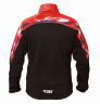 Разминочная куртка RAY, модель Pro Race принт (Man), красный размер 42 (XXS)