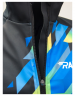 Лыжная разминочная куртка RAY, модель Pro Race принт (Man), цвет черный/синий, рисунок Призма, размер 44 (XS)