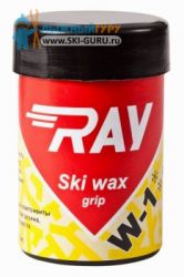 Синтетическая лыжная мазь RAY W-1 желтая 35 грамм