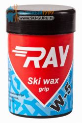 Синтетическая лыжная мазь RAY W-5 голубая 35 грамм