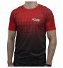 Спортивная футболка RAY, (Man), TL красная принт Динамика размер 52 (XL)
