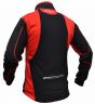 Куртка разминочная RAY, модель Star (Kid), цвет черный/красный, размер 38 (рост 140-146 см)