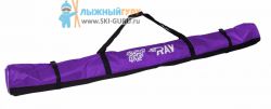 Чехол для 2-3 пар беговых лыж RAY фиолетовый 190 см
