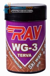 Смоляная лыжная мазь RAY WG-3 фиолетовая 35 грамм