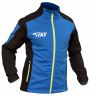 Куртка разминочная RAY, модель Race (Kid), цвет синий/черный, размер 38 (рост 140-146 см)