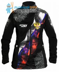Куртка разминочная RAY, модель Pro Race принт (Woman), размер 50 (XL)