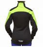 Разминочная куртка RAY, модель Pro Race (Girl), цвет салатовый/черный, размер 34 (рост 128-134 см)