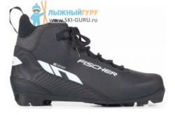 Ботинки лыжные NNN Fischer XC SPORT BLACK (S86222), черный/белый, размер 41