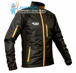 Куртка утепленная RAY, модель Active (Unisex), цвет черный/коричневый, размер 44 (XS)