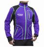 Лыжный костюм RAY, модель Star (Unisex), цвет фиолетовый/черный/желтый (штаны с кантом) размер 44 (XS)