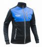 Куртка разминочная RAY, модель Favorit (Man), цвет черный/синий размер 50 (L)