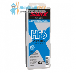 Парафин Swix HF6 синий 180 грамм