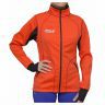 Куртка разминочная RAY, модель Star (Woman), цвет оранжевый/черный, размер 56 (4XL)