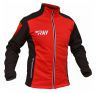Куртка разминочная RAY, модель Race (Unisex), цвет красный/черный размер 58 (4XL)