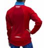 Куртка разминочная RAY, модель Star (Woman), цвет красный/голубой белая молния, размер 44 (S)