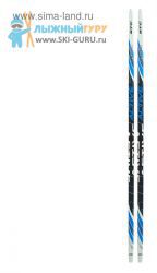 Беговые лыжи STC 200 см (без креплений), цвет черный/синий/белый, рисунок Active