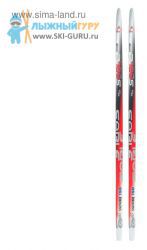 Беговые лыжи STC 150 см (без креплений), цвет белый/красный/черный, рисунок Snowway