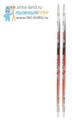 Беговые лыжи STC 170 см (без креплений), цвет белый/красный/черный, рисунок Snowway