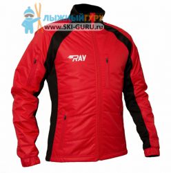 Куртка утеплённая RAY, модель Outdoor (Unisex), цвет красный, размер 48 (M)