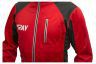 Лыжный костюм RAY, модель Star (Kid), цвет красный/черный (штаны с кантом), размер 34 (рост 128-134 см)