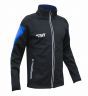 Куртка разминочная RAY, модель модель Race (Unisex), цвет черный/синий, размер 50