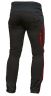 Брюки беговые RAY, модель Active (Kid), цвет черный/красный, размер 38 (рост 140-146 см)