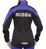 Лыжный разминочный костюм RAY, модель Pro Race (Girl), цвет фиолетовый/черный, размер 34 (рост 128-134 см)