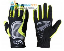 Лыжные перчатки RAY модель Pro желтый размер S