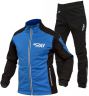 Лыжный разминочный костюм RAY, модель Pro Race (Man), цвет синий/черный размер 46 (S)