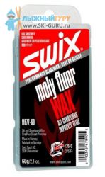 Парафин SWIX Moly Fluoro Base Wax кондиционер 60 грамм