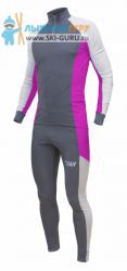 Лыжный гоночный комбинезон RAY, модель Race (Unisex), цвет фиолетовый, размер 34 (рост 128-134 см)