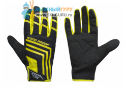 Лыжные перчатки Ray, модель Ural (Unisex), цвет черный/желтый, размер S