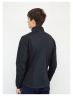 Куртка разминочная RAY WS, модель NEO (Men), на флисе,чёрная, молния светоотр, размер 46