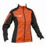 Лыжный разминочный костюм RAY, модель Pro Race (Girl), цвет оранжевый/черный, размер 34 (рост 128-134 см)