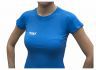 Спортивная футболка RAY, (Woman), голубая, размер 52 (XXL)