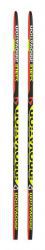 Беговые лыжи STC 195 см (без креплений), цвет черный/желтый/красный, рисунок Innovation