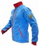 Куртка разминочная RAY, модель Star (Unisex), триколор красная молния размер 54 (XXL)