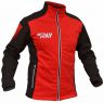 Куртка разминочная RAY, модель Race (Unisex), цвет красный/черный размер 52 (XL)
